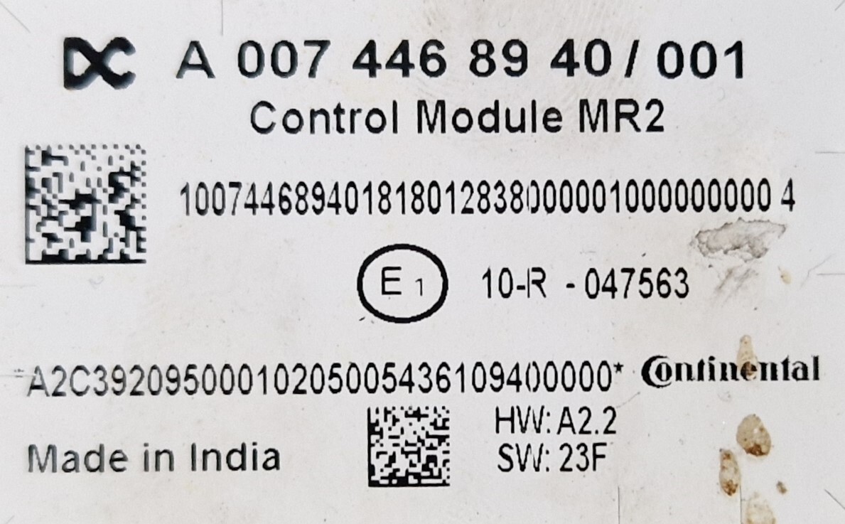 Mercedes Actros Atego MR2 PLD A0074468940 - Spare parts for Other: picture 4 Mercedes Actros Atego MR2 PLD A0074468940 - Spare parts for Other: picture 4