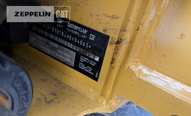 Mini excavator Cat 301.8-05A: picture 7