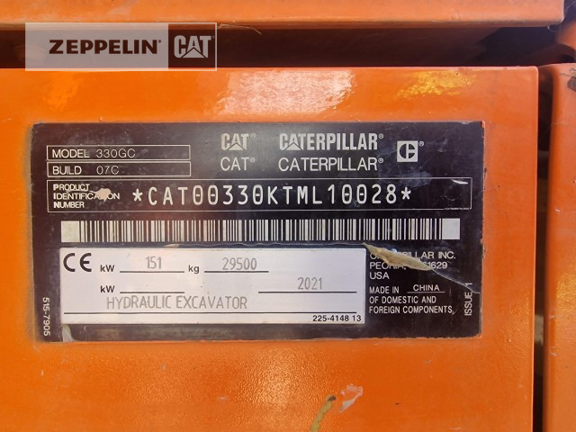 Cat 330-07GC - Crawler excavator: picture 3 Cat 330-07GC - Crawler excavator: picture 3
