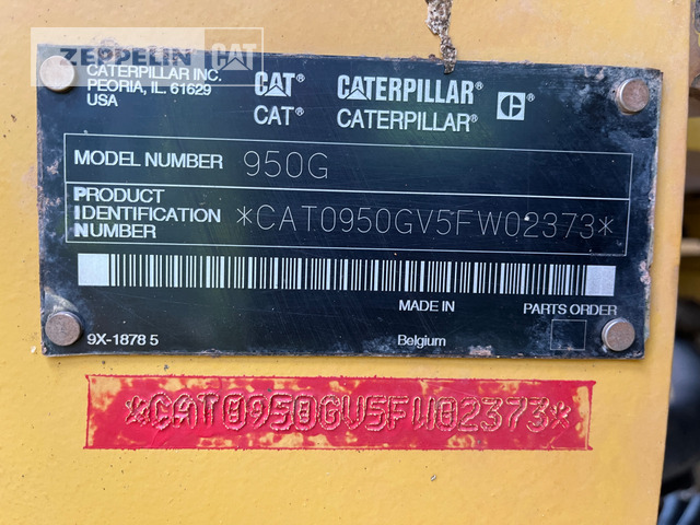 Cat 950G - Wheel loader: picture 2 Cat 950G - Wheel loader: picture 2
