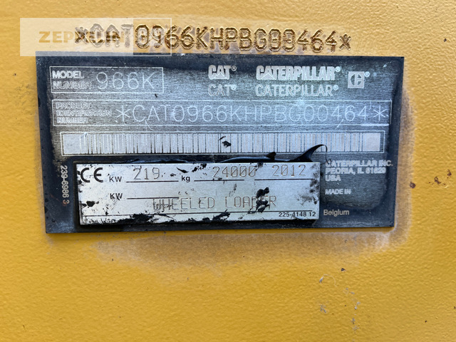 Cat 966K - Wheel loader: picture 2 Cat 966K - Wheel loader: picture 2