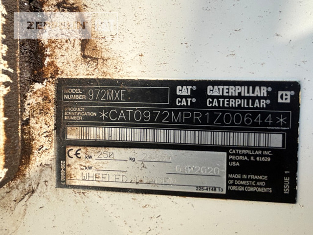 Cat 972MXE - Wheel loader: picture 3 Cat 972MXE - Wheel loader: picture 3