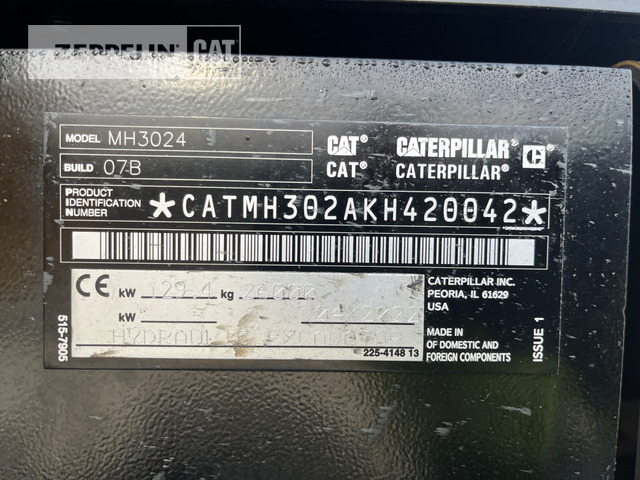 Cat MH3024-07A - Waste/ Industry handler: picture 2 Cat MH3024-07A - Waste/ Industry handler: picture 2