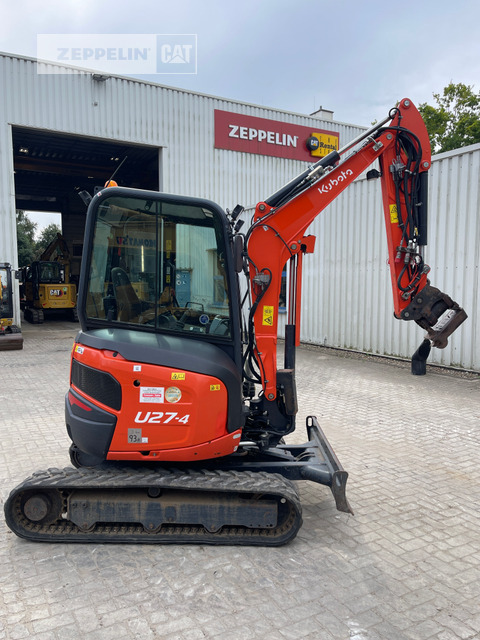 Kubota U27-4 - Mini excavator: picture 2 Kubota U27-4 - Mini excavator: picture 2