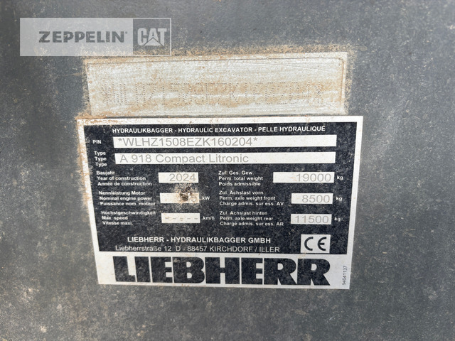 Liebherr A918 - Wheel excavator: picture 2 Liebherr A918 - Wheel excavator: picture 2