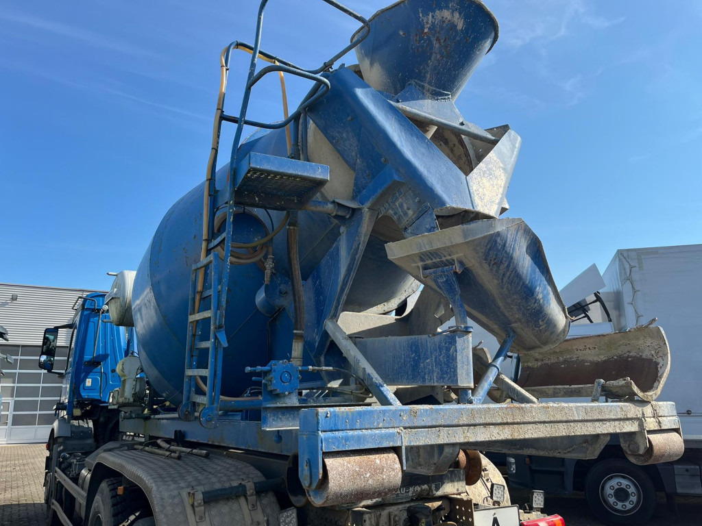 Abrollcontainer Betonmischaufbau mit sep. Motor - Concrete mixer drum: picture 2 Abrollcontainer Betonmischaufbau mit sep. Motor - Concrete mixer drum: picture 2