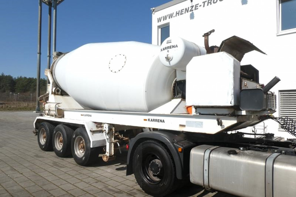 HOENKHAUS Betonmischauflieger Auflieger - Dropside/ Flatbed semi-trailer: picture 1 HOENKHAUS Betonmischauflieger Auflieger - Dropside/ Flatbed semi-trailer: picture 1