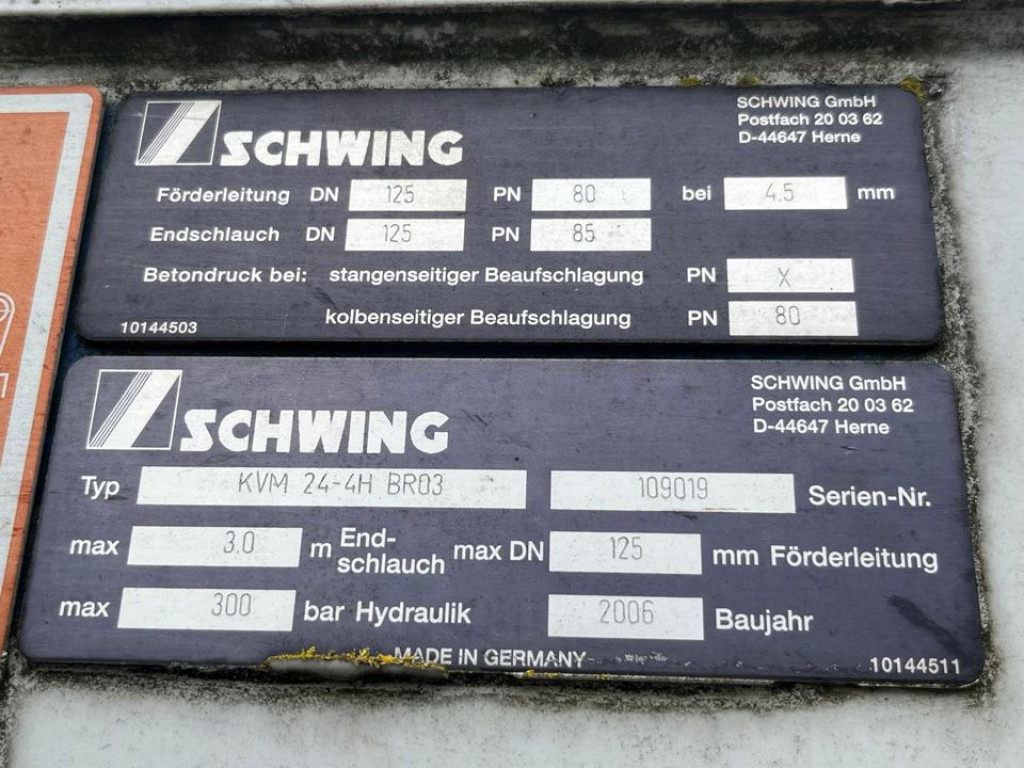 MERCEDES-BENZ Actros 2632 6x4 Betonpumpe Schwing 24m - Concrete pump truck: picture 3 MERCEDES-BENZ Actros 2632 6x4 Betonpumpe Schwing 24m - Concrete pump truck: picture 3