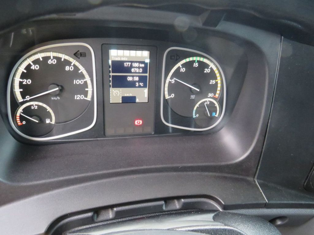 Curtain side truck Mercedes-Benz Atego 1224 L  Pritsche LBW: picture 6