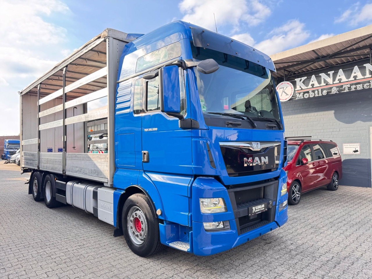 MAN 26.500 TGX+Anh LBW Euro6 Lift/Lenkachse - Curtain side truck: picture 1 MAN 26.500 TGX+Anh LBW Euro6 Lift/Lenkachse - Curtain side truck: picture 1