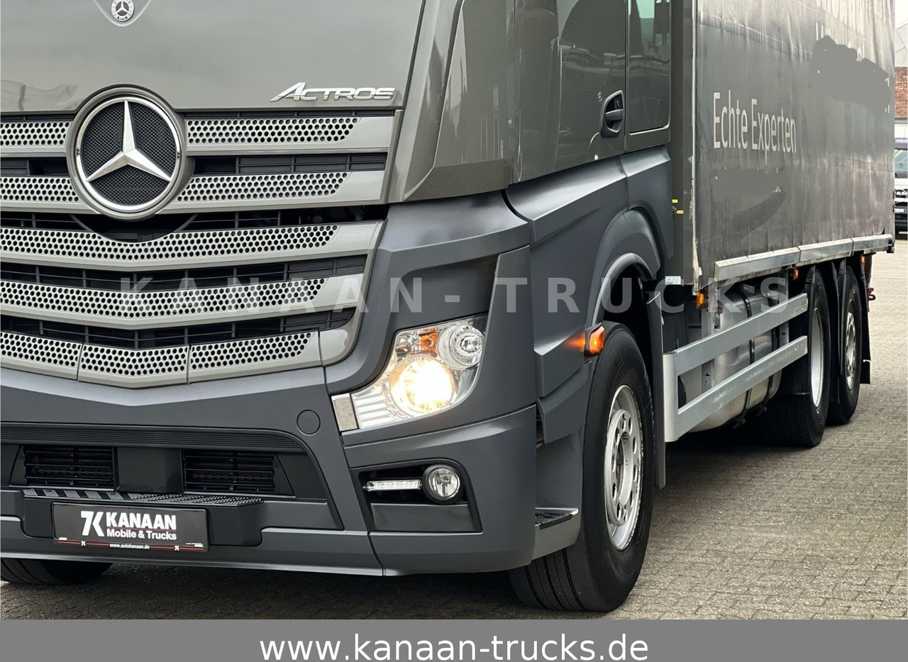 Mercedes-Benz 2548 Actros 6x2 Pritsche Moffet Mitnahme stapler - Curtain side truck: picture 4 Mercedes-Benz 2548 Actros 6x2 Pritsche Moffet Mitnahme stapler - Curtain side truck: picture 4