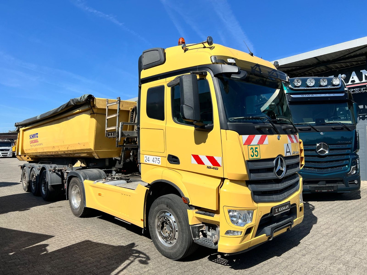 Mercedes-Benz 1846 LS Actros L StreamSpace Hydraulik - Tractor truck: picture 1 Mercedes-Benz 1846 LS Actros L StreamSpace Hydraulik - Tractor truck: picture 1